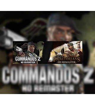 Commandos 2 & Praetorians: HD Remaster Double Pack English Language Only Steam Key EUROPE